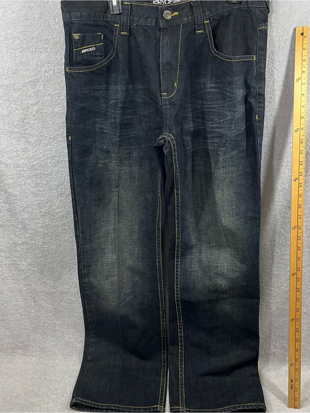 Vintage ENYCE Jeans Men’s 36x34 Baggy Relaxed Hip Hop Skater Denim Y2k